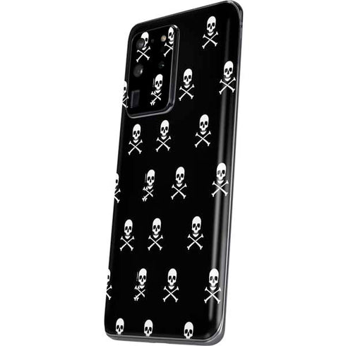 Skull and Crossbones (white) Galaxy S20 Ultra 5G Skin