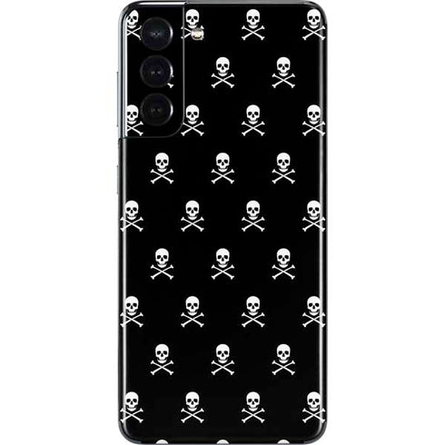 Skull and Crossbones (white) Galaxy S21 5G Skin