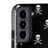 Skull and Crossbones (white) Galaxy S22 Plus Pro Case