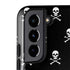 Skull and Crossbones (white) Galaxy S22 Pro Case