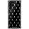 Skull and Crossbones (white) Galaxy S22 Ultra Clear Case