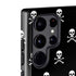 Skull and Crossbones (white) Galaxy S22 Ultra Pro Case
