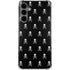 Skull and Crossbones (white) Galaxy S24 Plus Clear Case