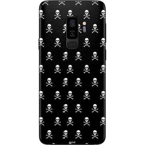 Skull and Crossbones (white) Galaxy S9 Plus Skin