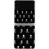 Skull and Crossbones (white) Galaxy Z Flip3 5G Skin