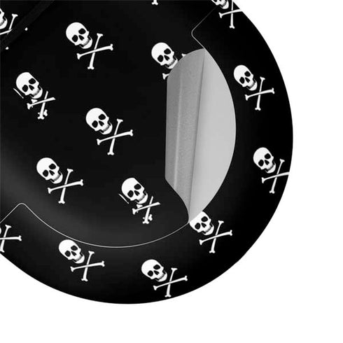 Skull and Crossbones (white) Google Pixel Buds Skin