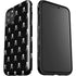 Skull and Crossbones (white) iPhone 11 Pro Max Impact Case