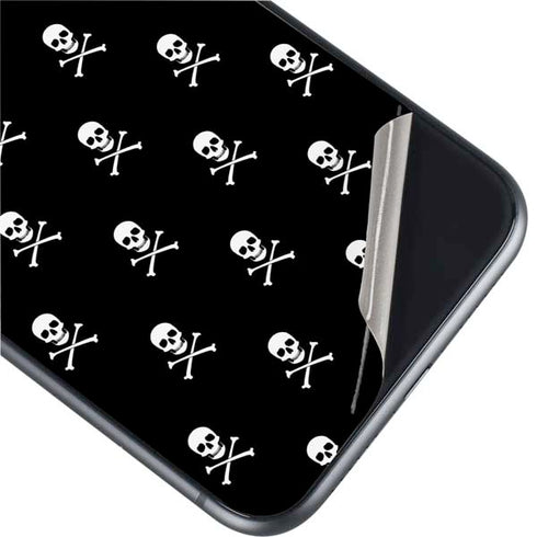 Skull and Crossbones (white) iPhone 11 Skin
