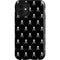 Skull and Crossbones (white) iPhone 12 Mini Impact Case