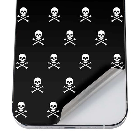 Skull and Crossbones (white) iPhone 12 Pro Max Skin