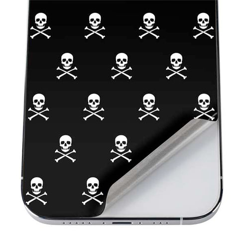 Skull and Crossbones (white) iPhone 12 Pro Skin