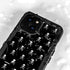 Skull and Crossbones (white) iPhone 15 Plus Waterproof Case