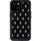 Skull and Crossbones (white) iPhone 15 Waterproof Case