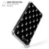 Skull and Crossbones (white) iPhone 7/8 Plus Clear Case