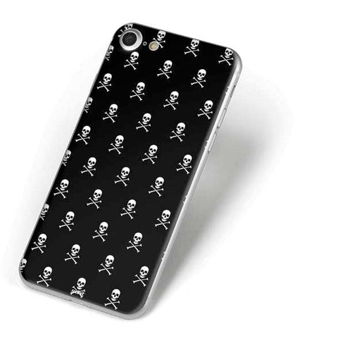 Skull and Crossbones (white) iPhone 7 Skin