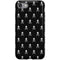 Skull and Crossbones (white) iPhone SE (2nd & 3rd Gen) Pro Case