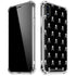 Skull and Crossbones (white) iPhone XR Clear Case