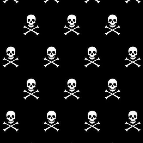 Skull and Crossbones (white) iPhone XR Skin