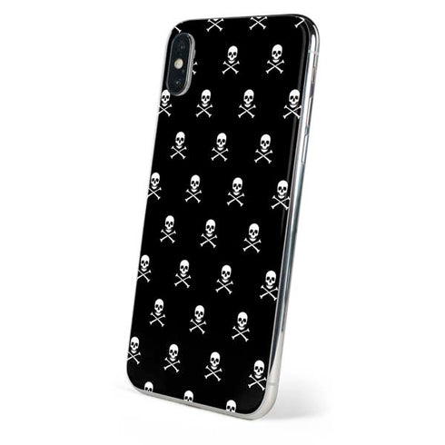 Skull and Crossbones (white) iPhone XS Max Skin