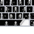 Skull and Crossbones (white) Magic Keyboard Skin