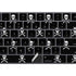 Skull and Crossbones (white) Magic Keyboard with Numeric Keypad Skin
