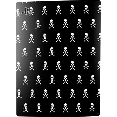 Skull and Crossbones (white) PS5 Console Skin