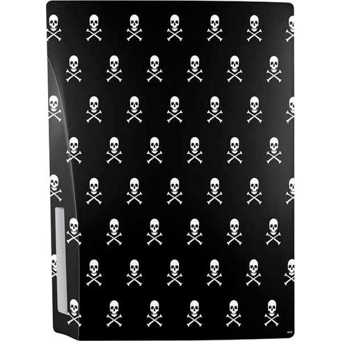 Skull and Crossbones (white) PS5 Console Skin