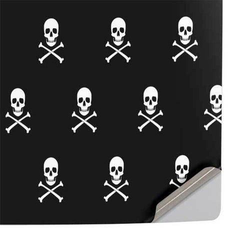 Skull and Crossbones (white) PS5 Slim Digital Edition Console Skin
