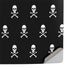 Skull and Crossbones (white) PS5 Slim Digital Edition Console Skin