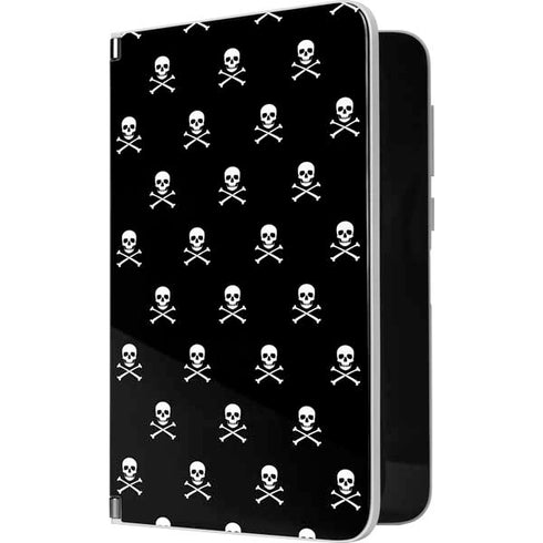 Skull and Crossbones (white) Surface Duo Skin