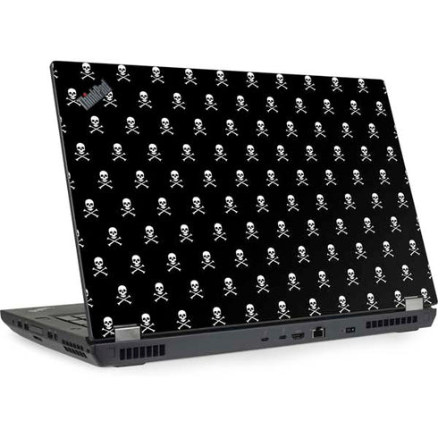 Skull and Crossbones (white) Lenovo ThinkPad Skin