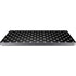Skull and Crossbones (white) Universal Laptop 16.6in (13.4 x 9.7in) Skin