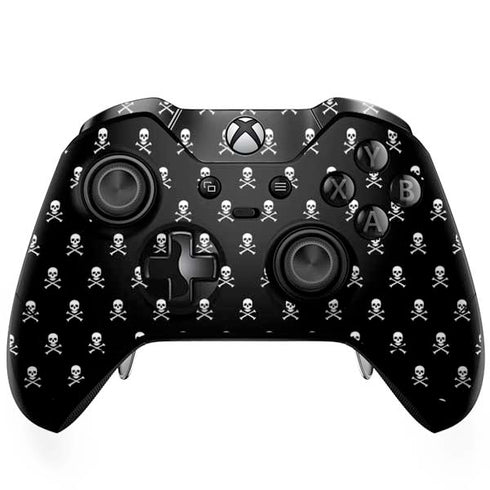 Skull and Crossbones (white) Xbox One Elite Controller Skin