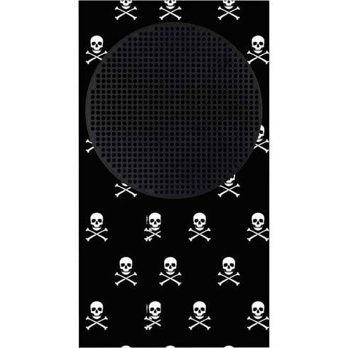 Skull and Crossbones (white) Xbox Series S Console Skin