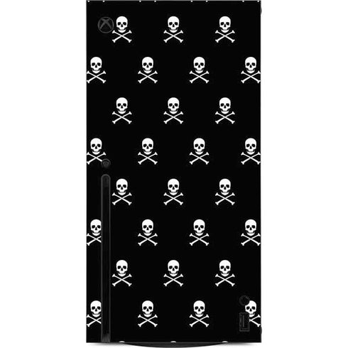 Skull and Crossbones (white) Xbox Series X Console Skin