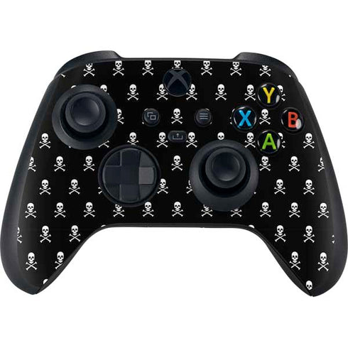 Skull and Crossbones (white) Xbox Series X Controller Skin