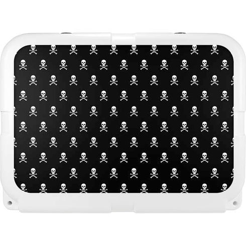 Skull and Crossbones (white) YETI Tundra 35 Hard Cooler Skin