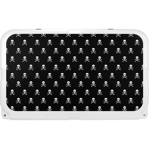 Skull and Crossbones (white) YETI Tundra 45 Hard Cooler Skin