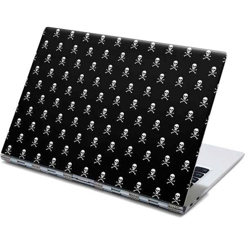 Skull and Crossbones (white) Yoga 910 2-in-1 14in Touch-Screen Skin