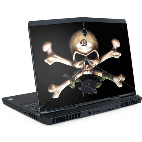 Alchemy Skull and Crossbones Dell Alienware Skin