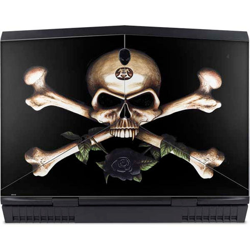 Alchemy Skull and Crossbones Dell Alienware Skin