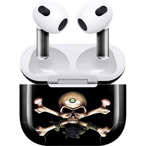 Alchemy Skull and Crossbones Apple AirPods (3rd Gen 2021) Skin