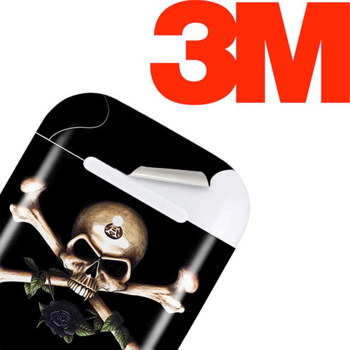 Alchemy Skull and Crossbones Apple AirPods Skin