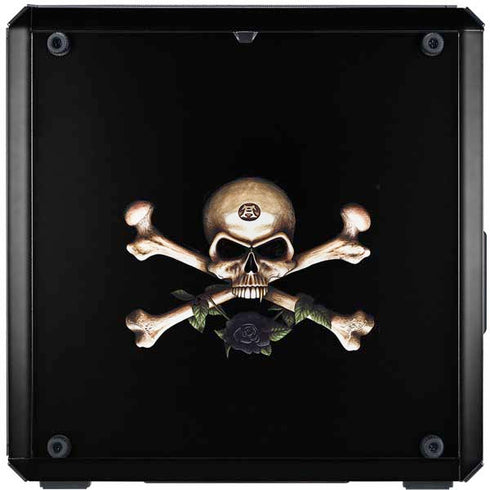 Alchemy Skull and Crossbones Cooler Master MasterBox Q300L Mini Tower Skin