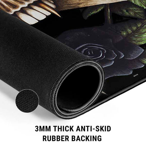 Alchemy Skull and Crossbones Gaming Mouse Pad