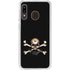 Alchemy Skull and Crossbones Galaxy A20 Clear Case