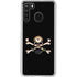 Alchemy Skull and Crossbones Galaxy A21 Clear Case