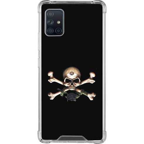 Alchemy Skull and Crossbones Galaxy A51 5G Clear Case