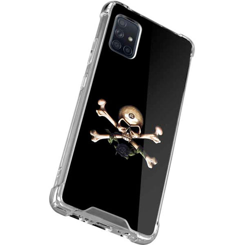 Alchemy Skull and Crossbones Galaxy A51 5G Clear Case
