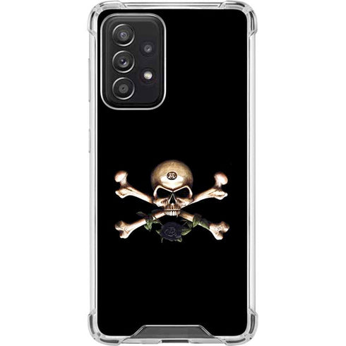 Alchemy Skull and Crossbones Galaxy A52 5G Clear Case
